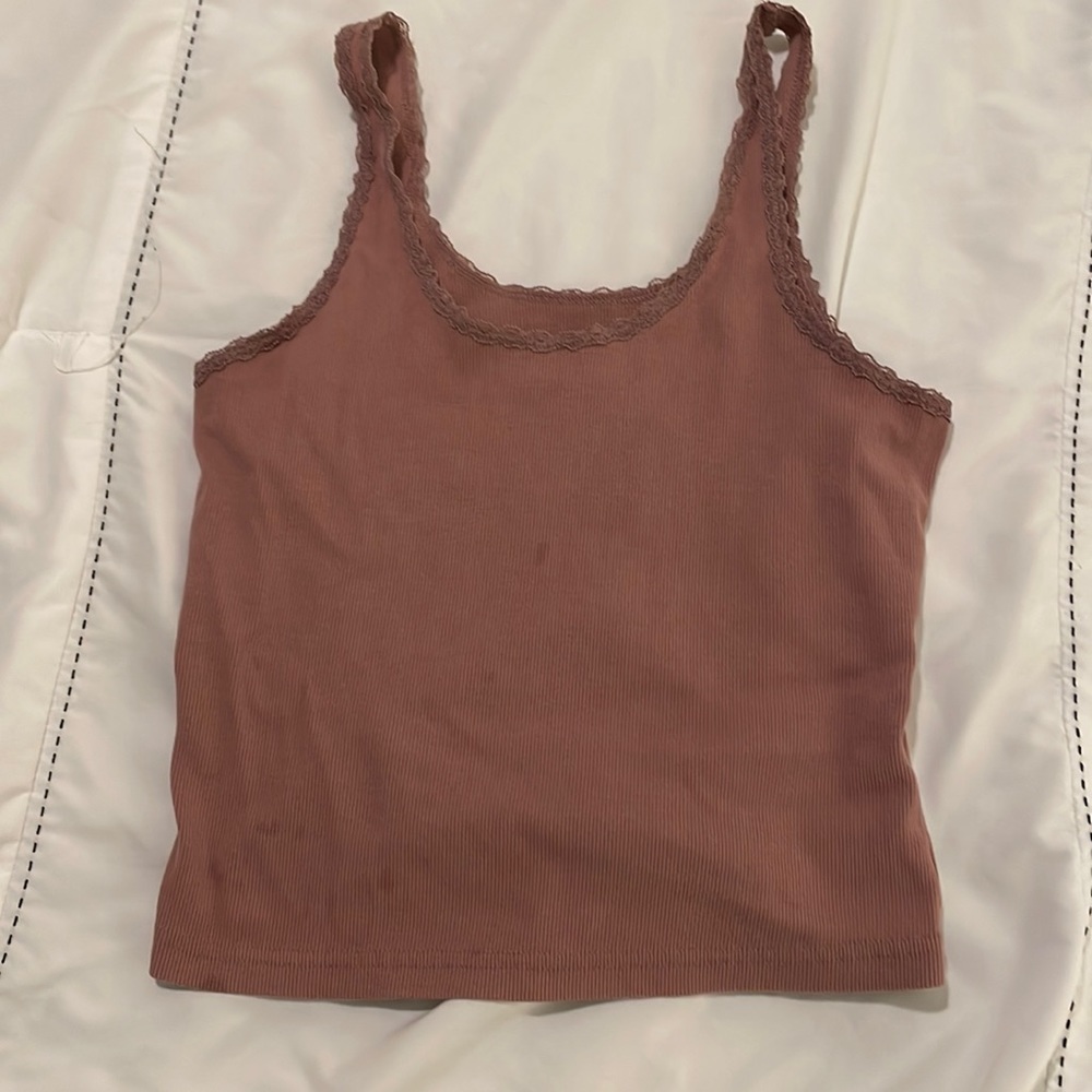 Pink tank top